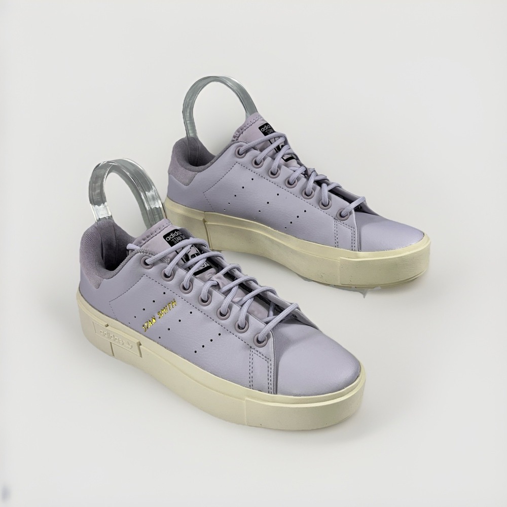 Adidas Stan Smith Bonega X Silver Dawn Women's Athletic Shoes HQ6044 Sz 8